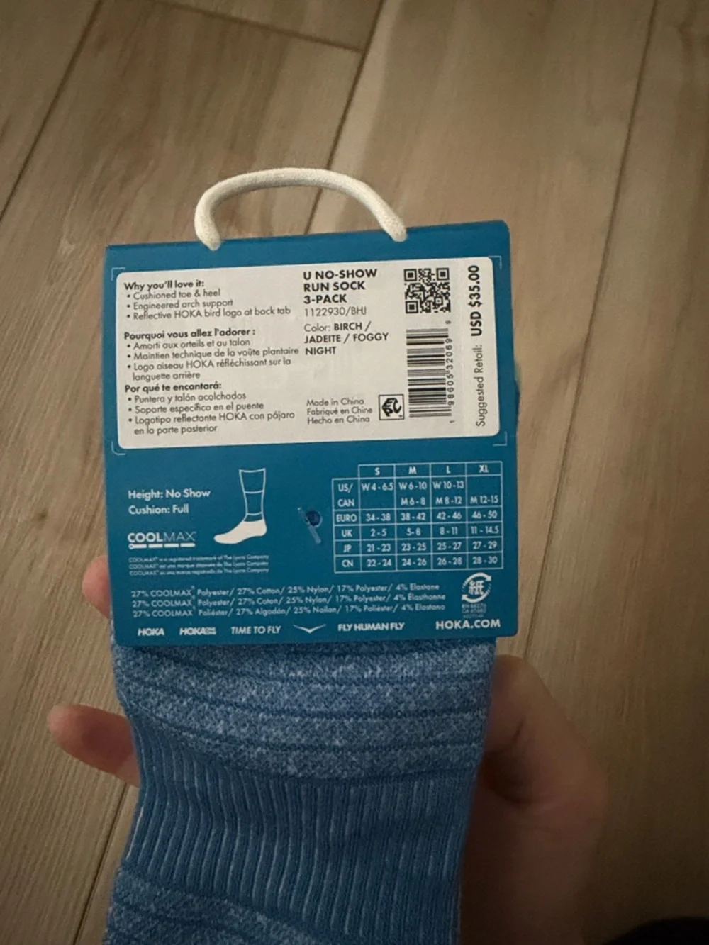 NWT Hoka no show run socks - Picture 3 of 3